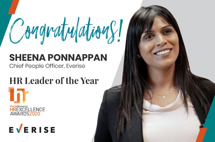 Sheena Ponnappan Wins HR Leader of the Year 2020 – Everise