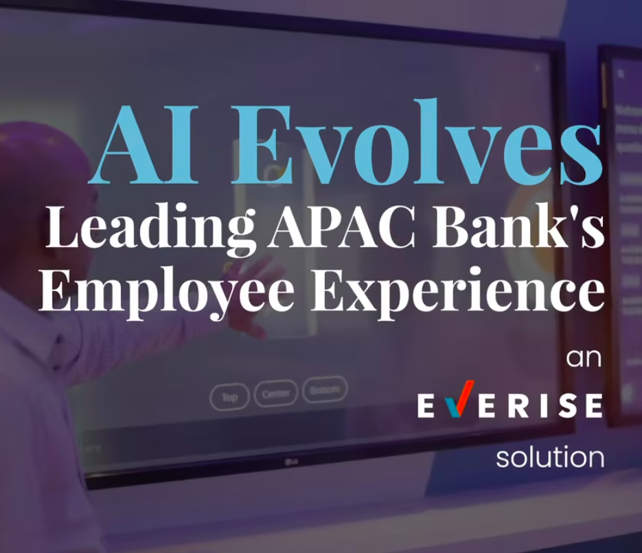AI Evolves Leading APAC Bank’s Employee Experience