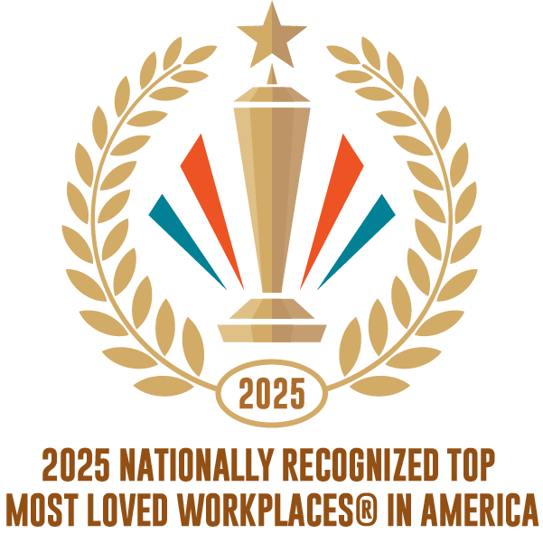 2025 Nationally Recognized Top Most Loved Workplaces® in America